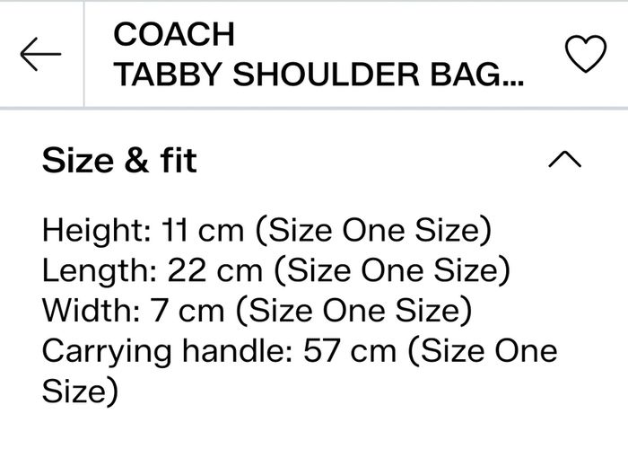 coach quilted denim tabby bag