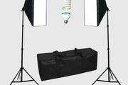 210W Photo Studio Softbox Continuous Light Kit