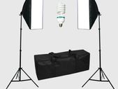 250W Photo Studio Softbox Continuous Light Kit