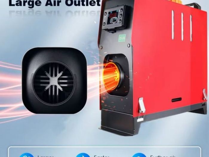 New 12v 8kw All In One  Diesel Air Heater with LCD Monitor