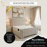 King Bed Frame and Mattress Image 7