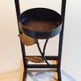 Black Metal, Candle Holder (used). Image 3