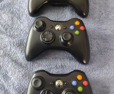 Xbox 360 Official Controllers (Brand New Thumbsticks Installed)