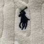 Cream Polo Ralph Lauren Cable Knit Jumper Image 6