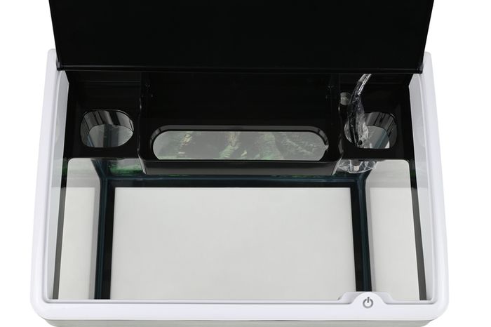 Aqua Nova Aquarium Set NT-19 White 19L LED Light And Filter