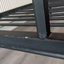 Single Metal Bed with mattress and cover Image 5
