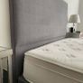grey king bed frame Image 3