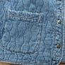 Ladies Jagged & Beau Quilted Stylish Denim Jacket Image 8