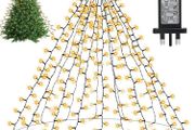 Christmas Tree Lights - Christmas Lights, Fairy Lights with 6.6 FT 16 String Lights for Christmas Decorations MULTIPLE SIZES/COLOURS AVAILABLE (FREE POSTAGE)