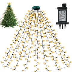 Christmas Tree Lights - Christmas Lights, Fairy Lights with 6.6 FT 16 String Lights for Christmas Decorations MULTIPLE SIZES/COLOURS AVAILABLE (FREE POSTAGE)