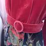 Sensational Original Biaun 1970s Vintage does 1940s Velvet Housecoat Dressing Gown Image 8