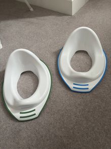 Potty training seats for toilets x2