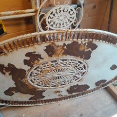 French oval table and 6 chairs
