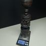 Heavy African Carved Wooden Candle Holder / Decorative Stand 25.5cm Image 7
