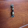Vintage wooden storage chest Image 4