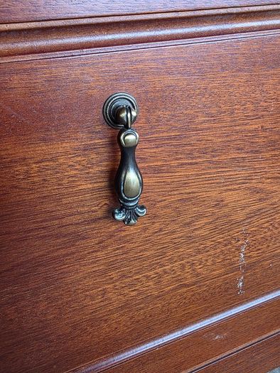 Vintage wooden storage chest