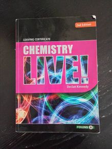 Chemistry Live Leaving Cert book