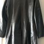 Black Leather coat Image 2