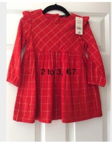 Girls dress, brand new, 2 to 3