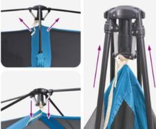 10 man pop up tent