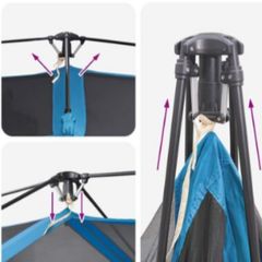 10 man pop up tent