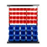 47 Bin Storage Rack With Small + Large Lin Bins / Boxes Image 2
