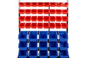 47pcs Storage Bins / Boxes Set With Metal Frames