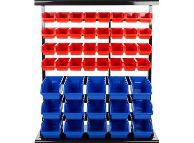 47pcs Storage Bins / Boxes Set With Metal Frames