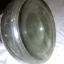 Holmegaard heavy Viking decanter olive grey Image 2