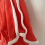 Salmon/coral cotton shorts Image 3
