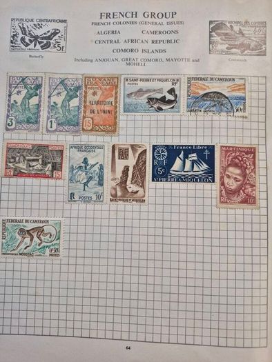 Stamps of the world stanley gibbson album
