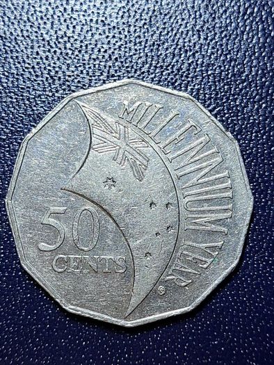 Australia 50 cent coin # Millennium
