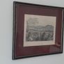 Old 19th C Framed Print of Dublin Bay Image 6