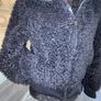 Ladies Black Bomber Jacket from Zara Size Small UK 8 / EU 36 Image 5