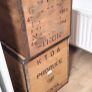 vintage tea chest x3 Image 7