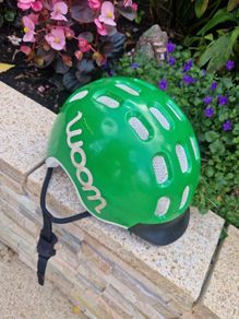 woom bicycle helmet green size s