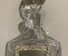 Sterling Silver Decanter Label