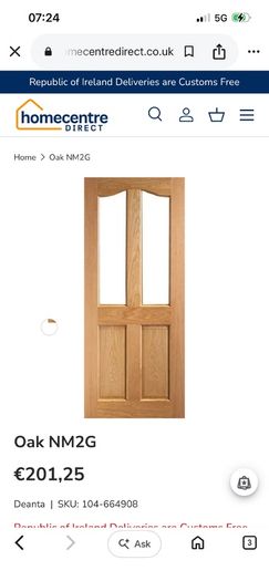 5 oak doors