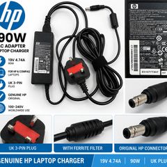 HP 90W Laptop Charger 19V 4.74A 394224-001 Genuine Original