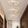 NEW SALE | Ceiling Light Square Modern LED Aluminum White Black Small Ceiling Lamp for Entrance Hallway Office Bedroom Kitchen Ceiling Lights Living Room 22W Warm White Light Image 3