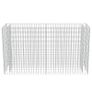 Gabion Raised Bed Galvanised Steel 180x50x100 cm Image 4