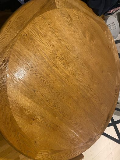 Solid wood kitchen table