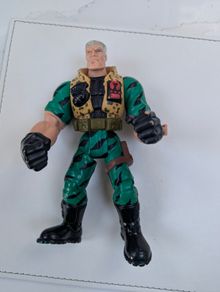 1998 Hasbro Small Soldiers Major Chip Hazard Action Figure Dreamworks & UCS 7IN