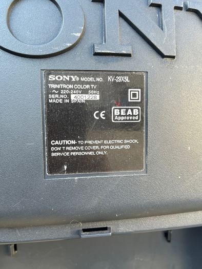 Sony Trinitron CRT Retro Gaming 4:3