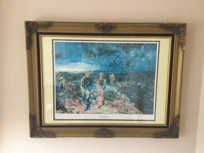 Art - Large Coloured Print ( Jack B. Yeats) ( Reduced)