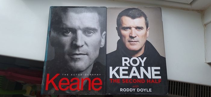 roy keane 2 x books