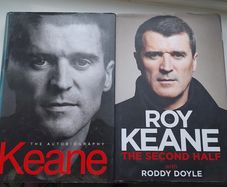 roy keane 2 x books