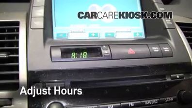 Interior Dashboard Digital Clock for Toyota Prius 2004-2009 Model
