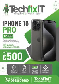 iPhone 15 Pro (128gb, unlocked)