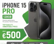 iPhone 15 Pro (128gb, unlocked)